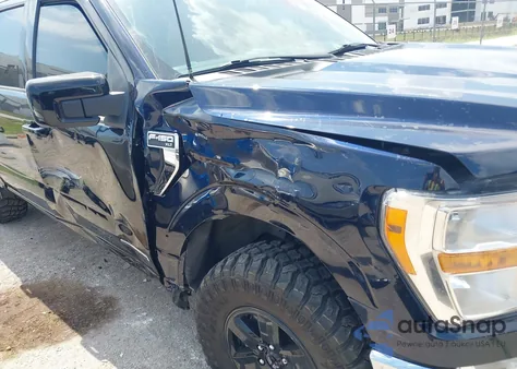 2022 Ford F-150 Xlt from USA, damaged, VIN 1FTFW1EDXNFB23738